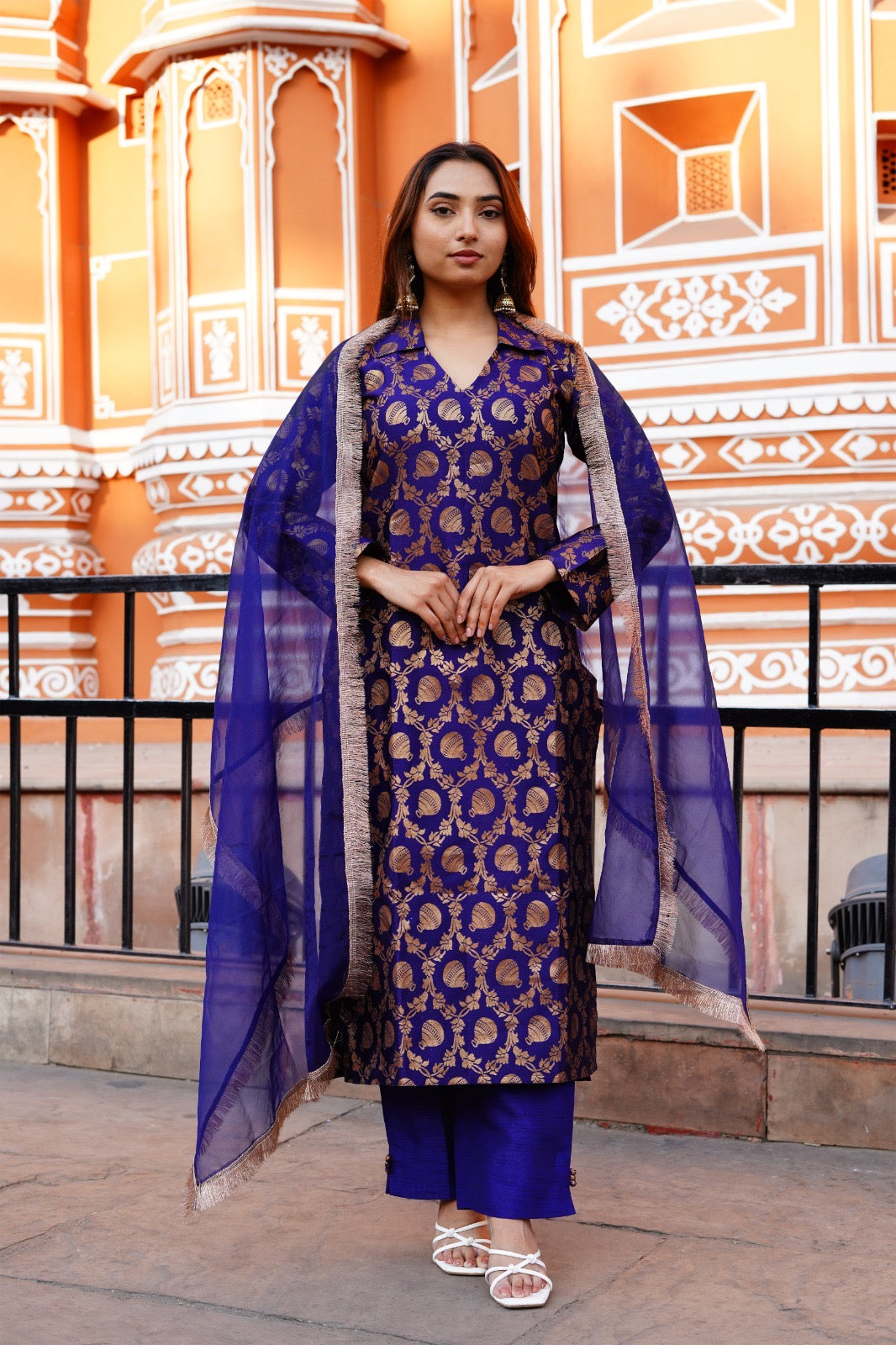 Neel Matka Banarasi Suit Set