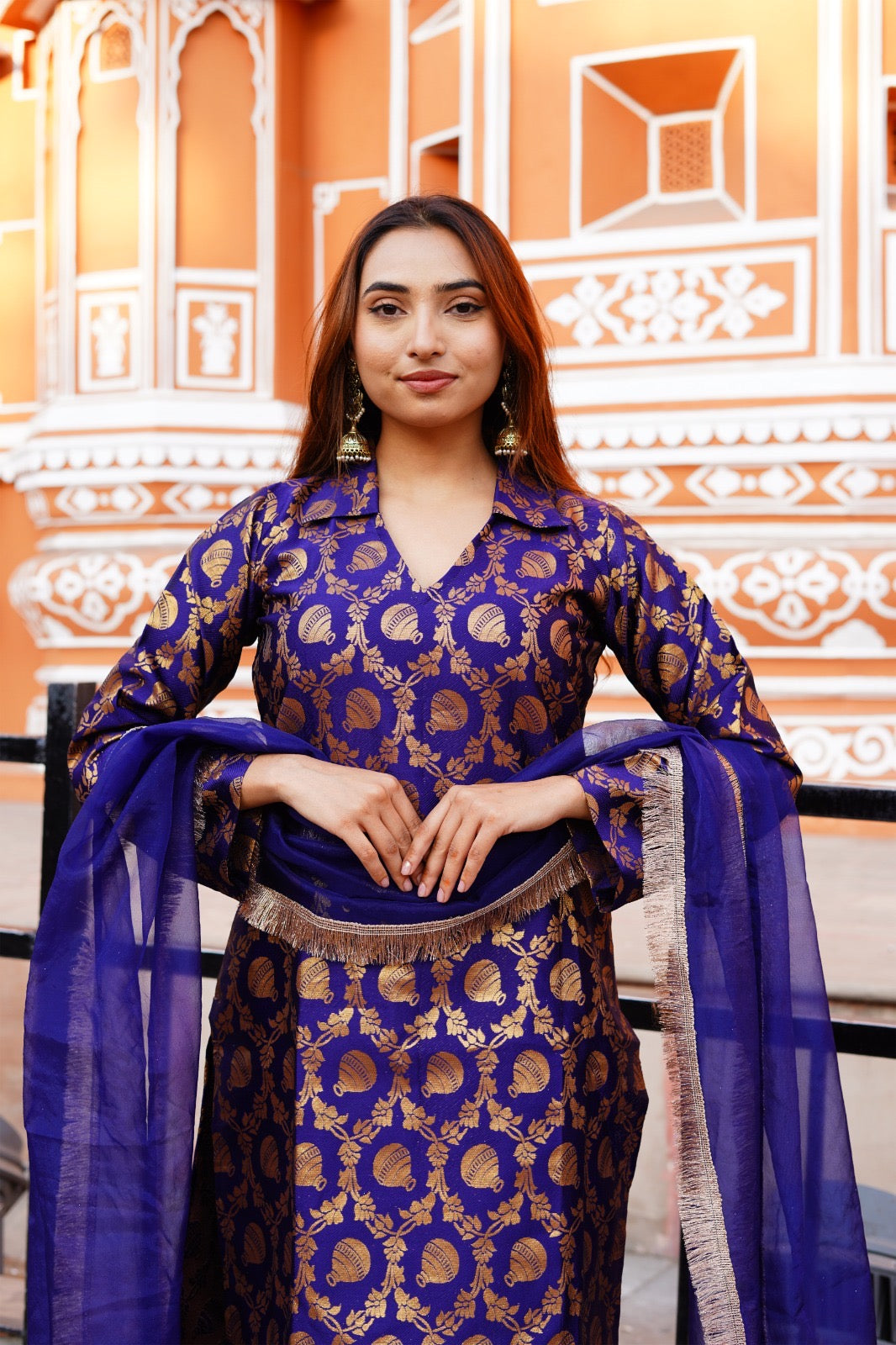 Neel Matka Banarasi Suit Set