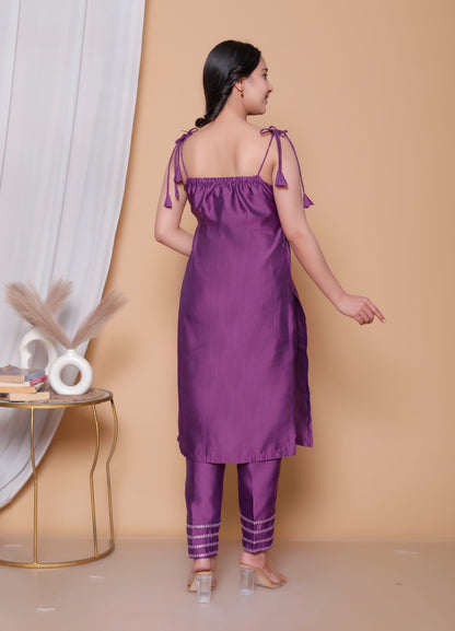 Lavender Silk Grace Set