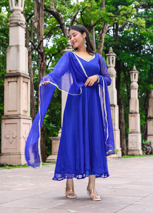 Neel Kamal Elegance – Georgette Anarkali Set