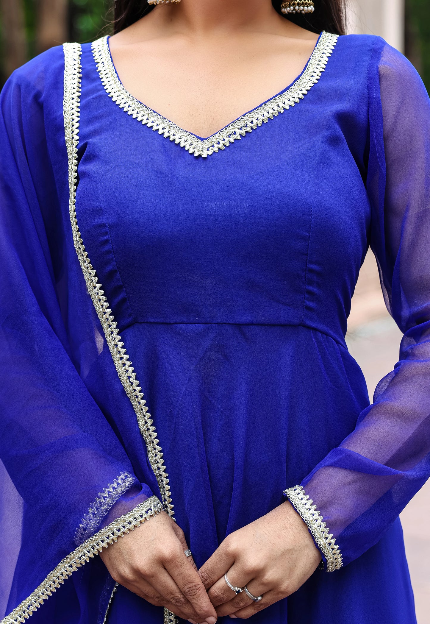 Neel Kamal Elegance – Georgette Anarkali Set