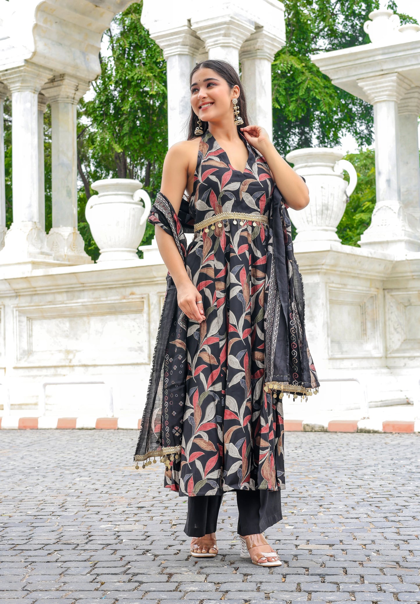 Midnight Charm Modal Silk Set