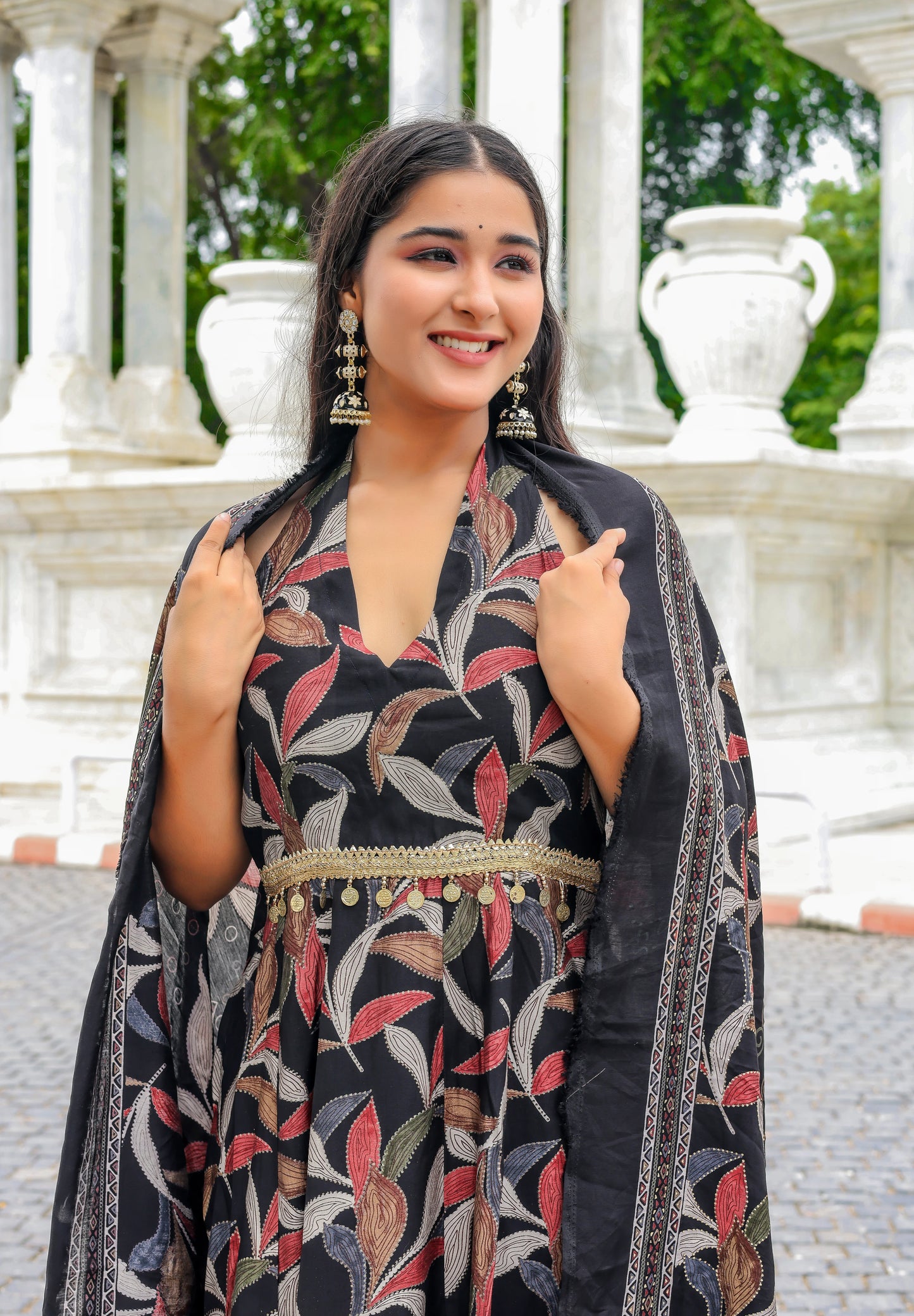 Midnight Charm Modal Silk Set