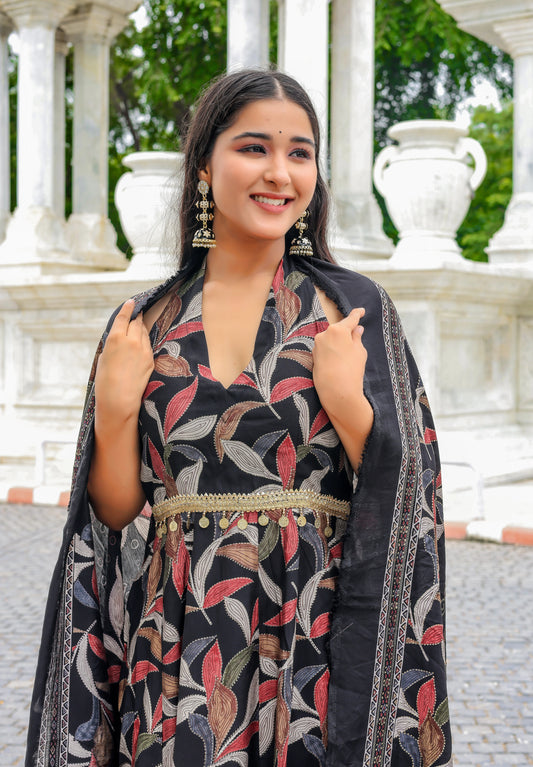 Midnight Charm Modal Silk Set