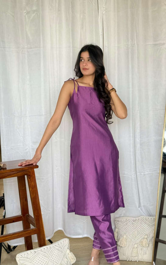 Lavender Silk Grace Set