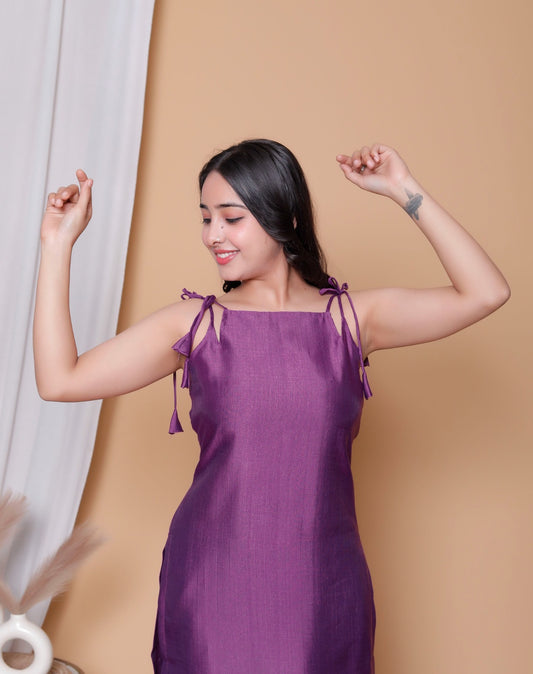 Lavender Silk Grace Set