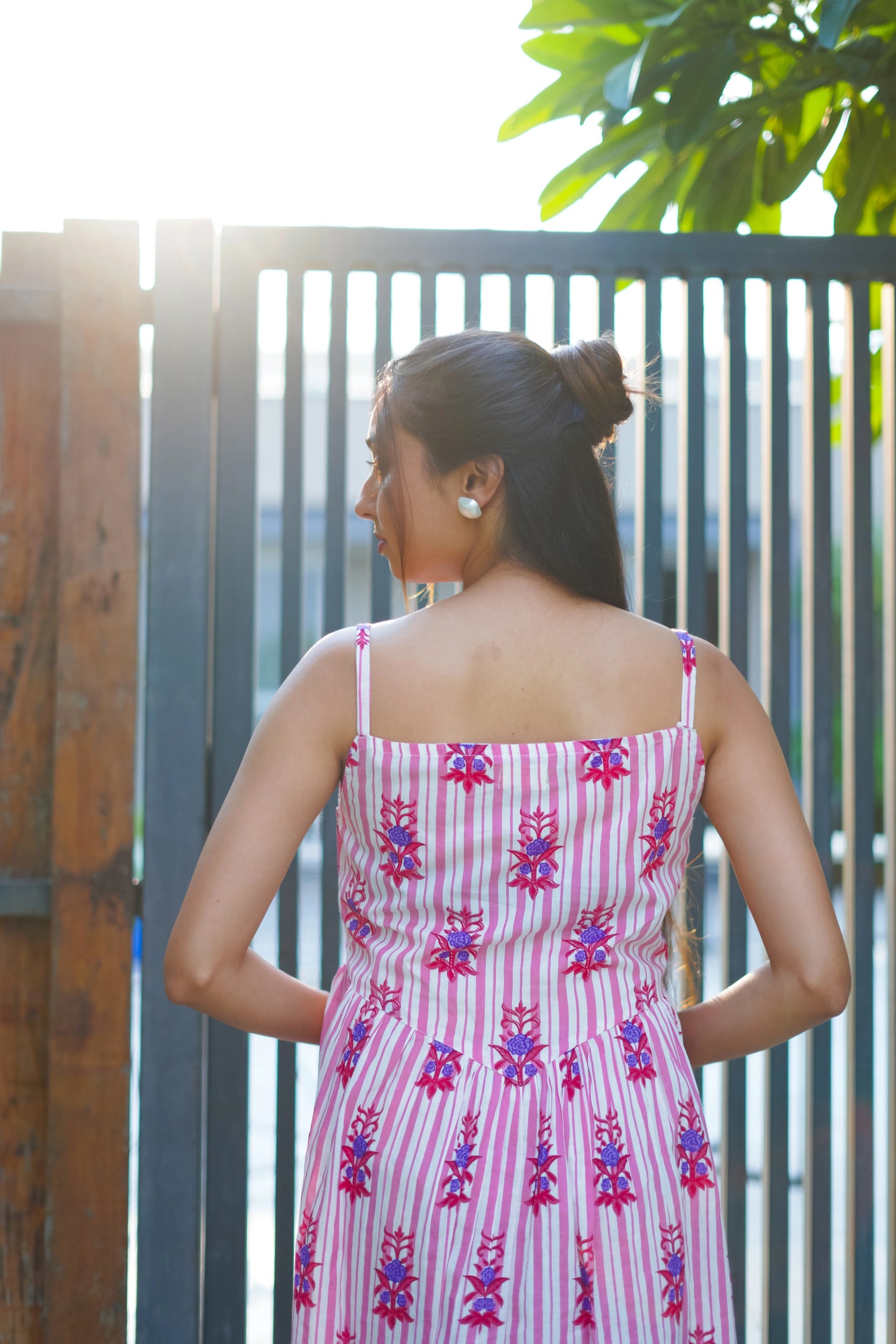 RoseRaag Dress - A melody of florals and comfort
