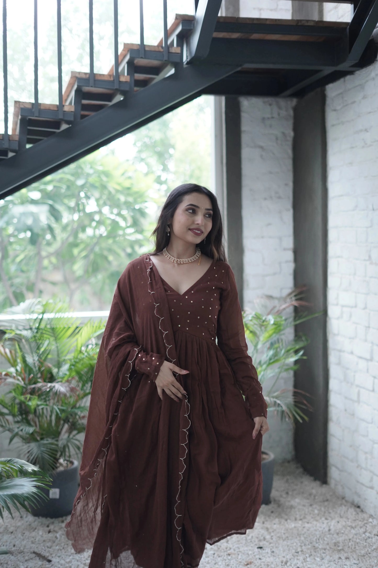 Raya Mulmul Kurta Set - An ode to understated elegance