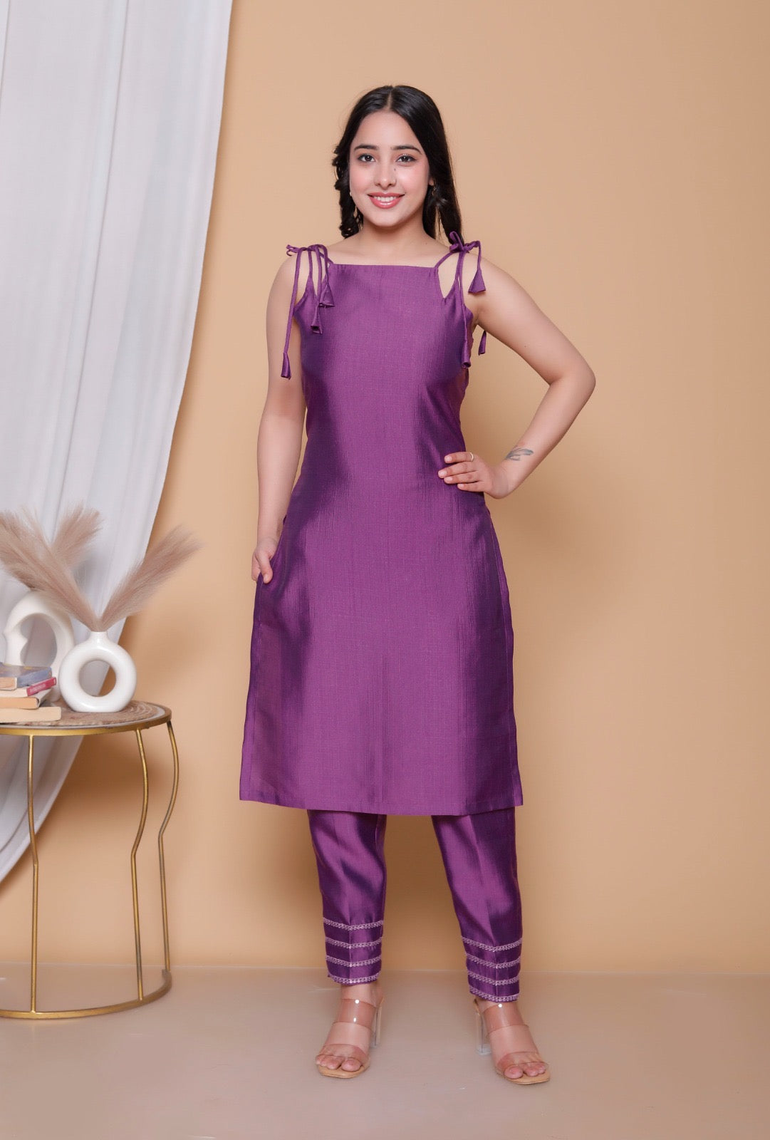 Lavender Silk Grace Set